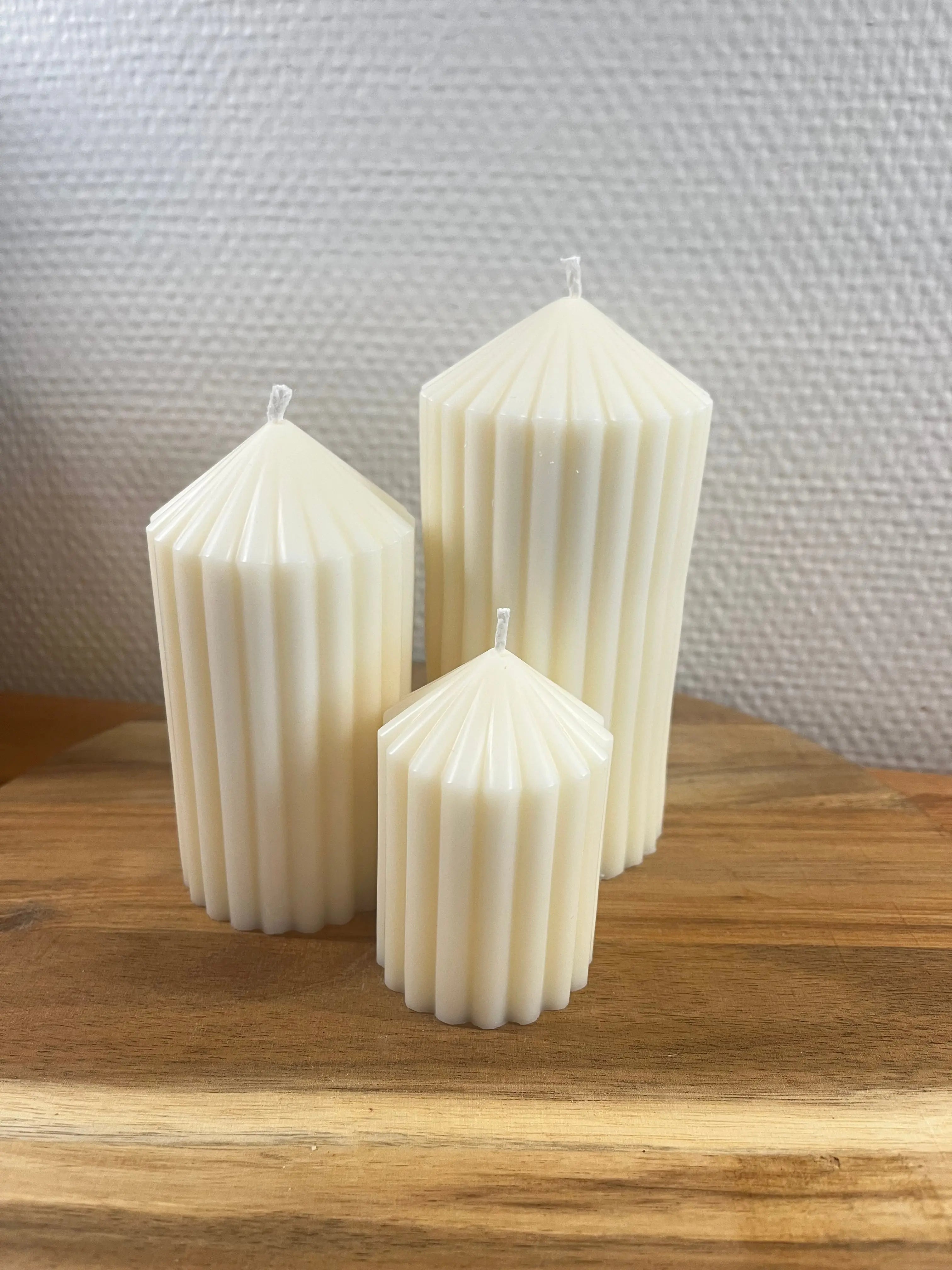 Bougie moulée - Élégance (petit format) Horjane